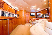 Cabin of Luxury Yacht, Cabo
