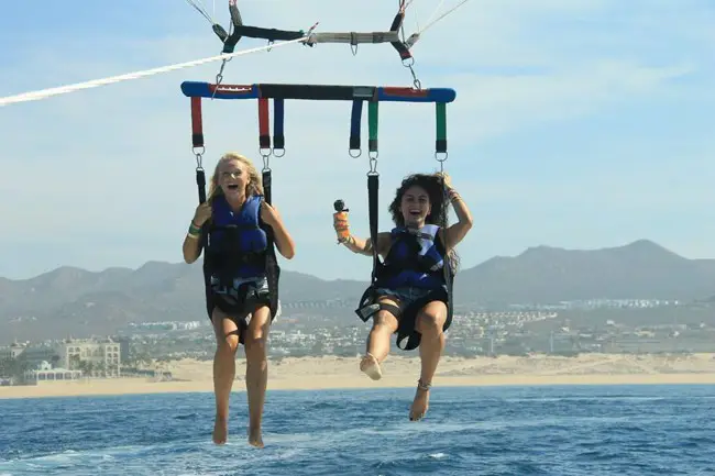 Parasailing in Cabo
