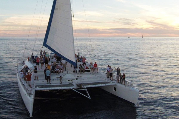 Catamaran Sunset