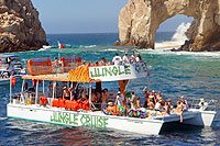 catamaran booze cruise cabo