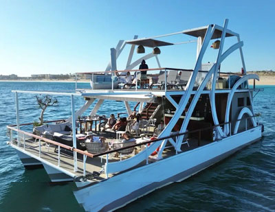 Private Floating Island Boat Cabo San Lucas