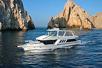 Yacht in Cabo San Lucas, Mexico