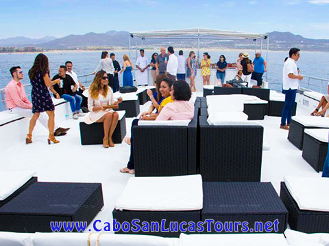 Private Cabo Dinner Cruise - Party Deck