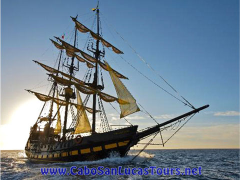 Private 96' Pirate Ship Cabo