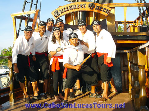 Private Pirate Ship Cabo